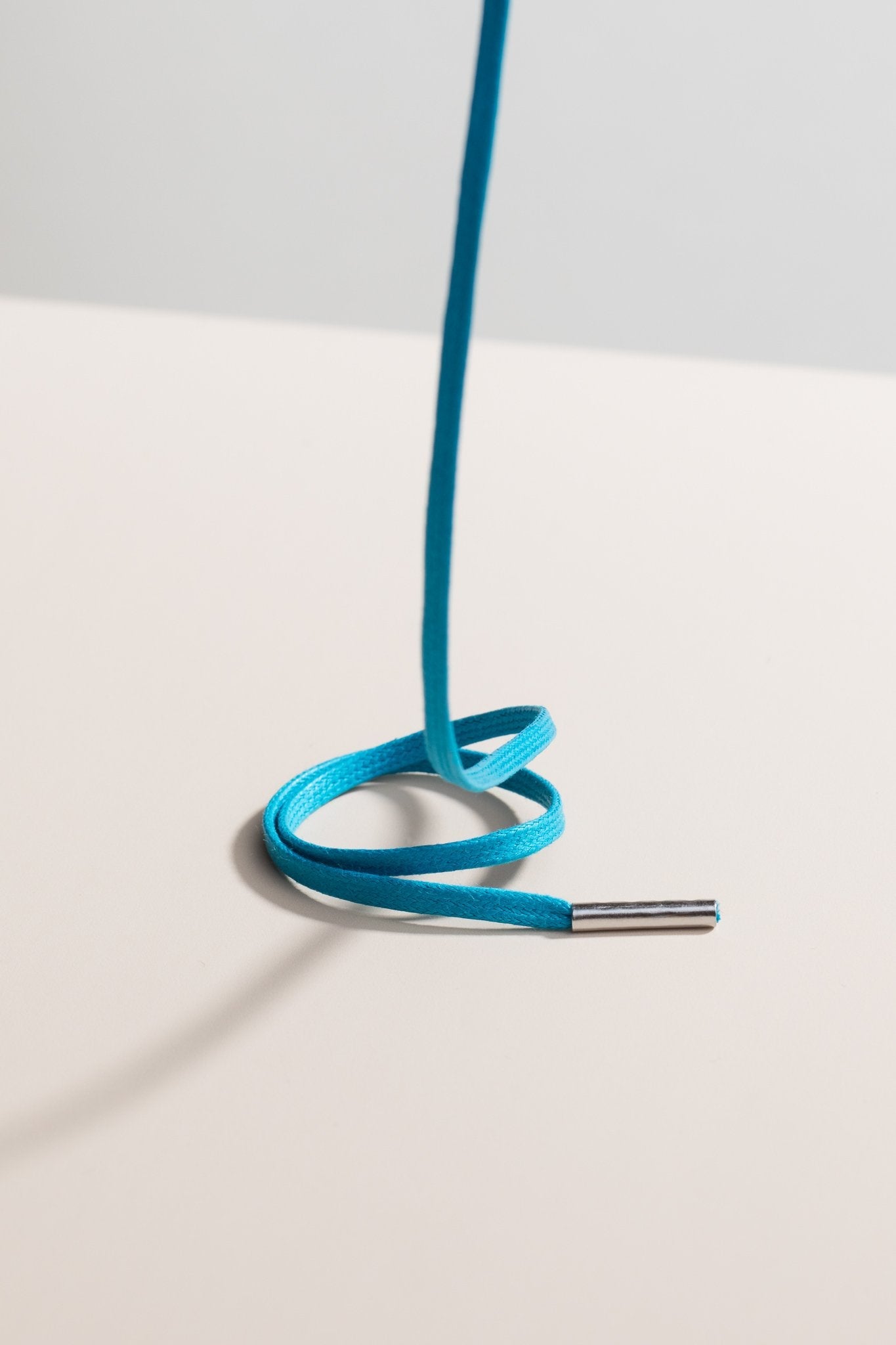 Petrolblau - 3mm Flache Gewachste Schnürsenkel