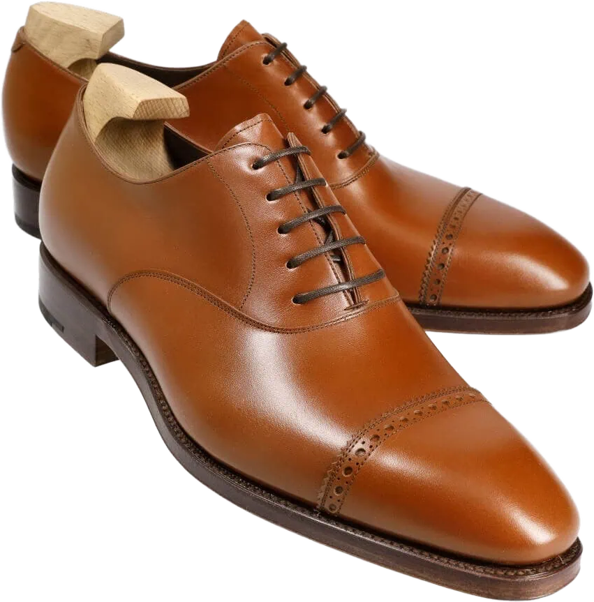 Carmina Cap Toe Oxfords 80201 Rain