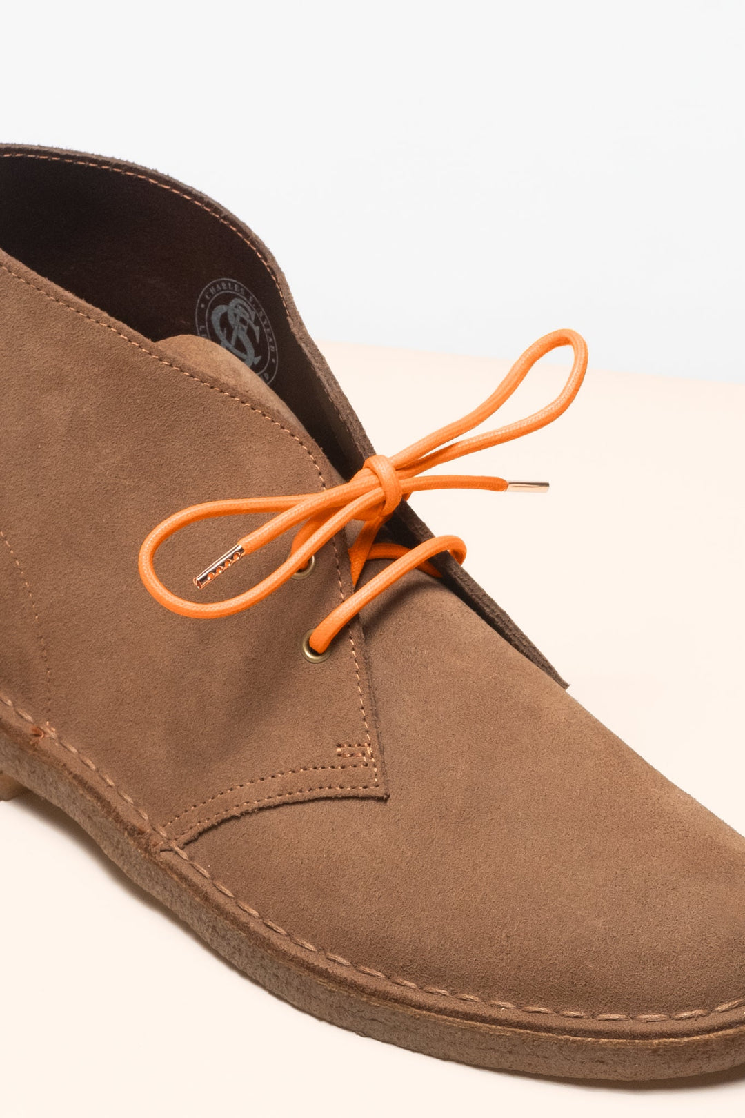 Buckthorn - 4mm round waxed shoelaces for boots and shoes made from 100% organic cotton - Senkels